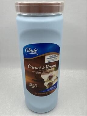 Glade French Vanilla 32oz Carpet & Room Odor Eliminator Powder Discontinued 2007